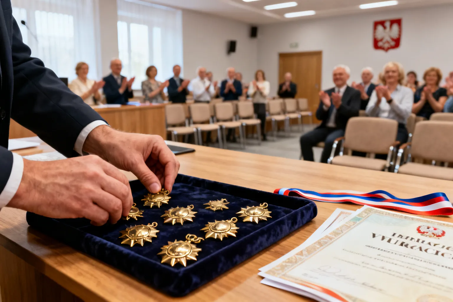 wręczenie odznak sołtysa Kruszyn – 137 sołtysów wyróżnionych