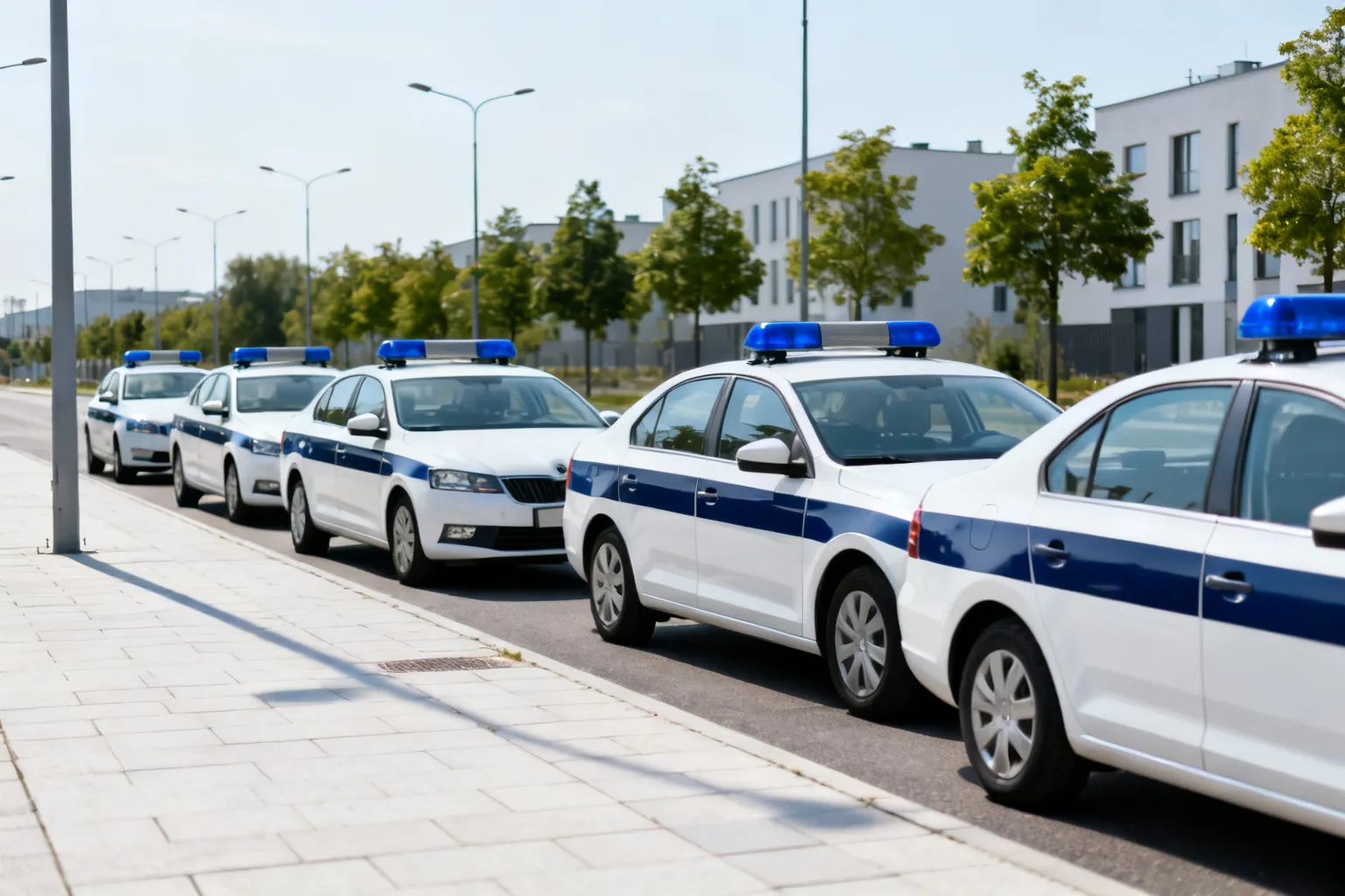 Pięć nowych radiowozów BMW M340i xDrive trafiło do kujawsko‑pomorskiej Policji