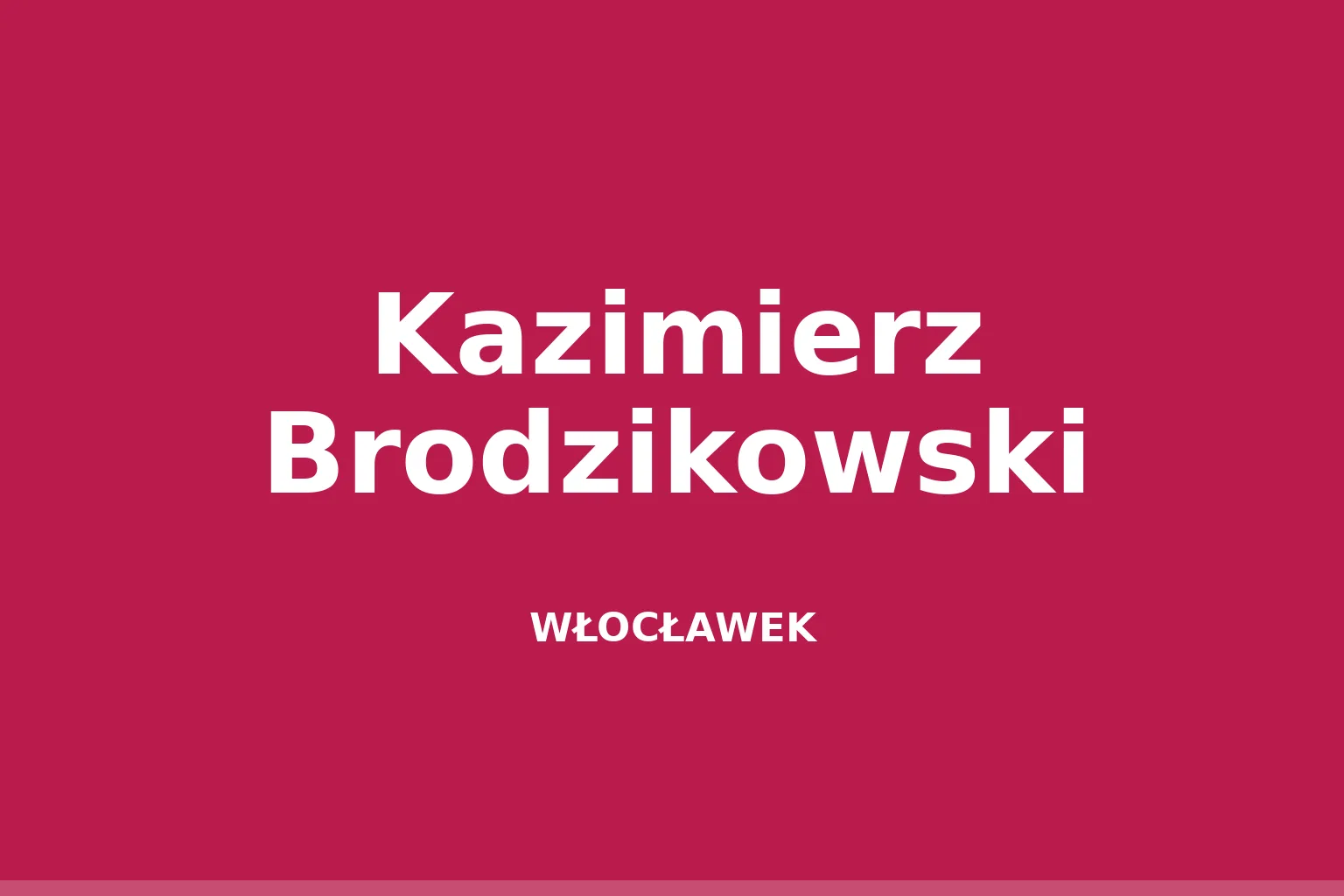 Kazimierz Brodzikowski