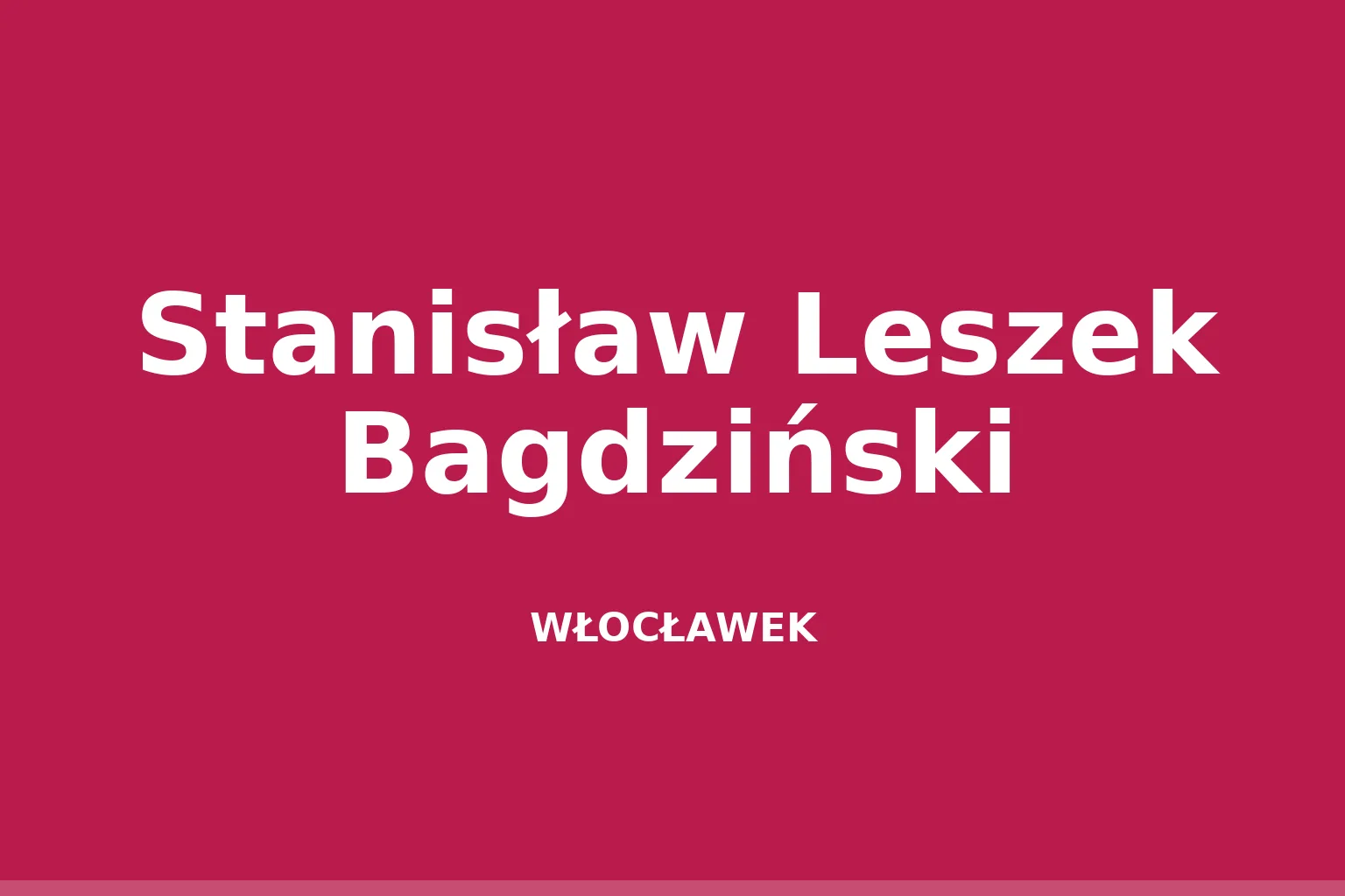 Stanisław Leszek Bagdziński