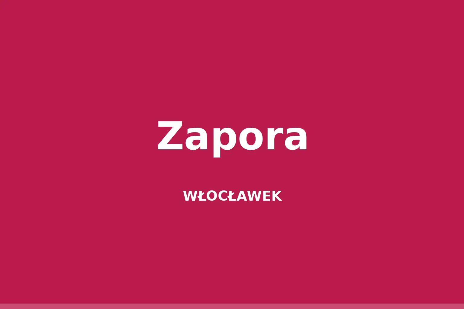 Zapora